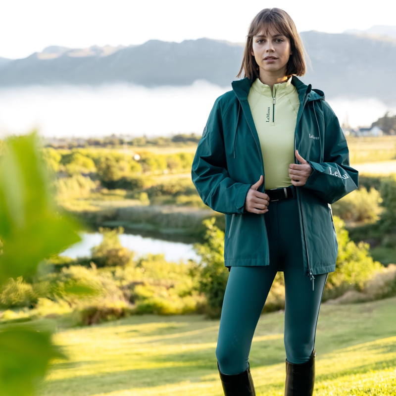 LeMieux Indra Waterproof Jacket in Jungle-3